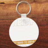 I DON'T NEED THERAPY Dodge Charger 1970 キーホルダー (正面)