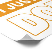 I DON'T NEED THERAPY Dodge Dart 73 ポスター (角)