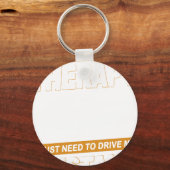 I DON'T NEED THERAPY Ford Mustang 1965 Shelby Gt35 キーホルダー (正面)