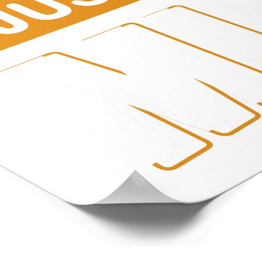 I DON'T NEED THERAPY Ford Mustang 1965 Shelby Gt35 ポスター (角)