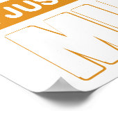 I DON'T NEED THERAPY Ford Mustang 1967 - 1968 Gt50 ポスター (角)