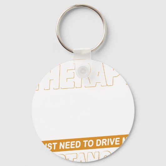 I DON'T NEED THERAPY Ford Mustang 1993 Lx 3 キーホルダー (正面)