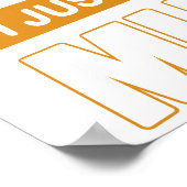 I DON'T NEED THERAPY Ford Mustang 2005 To 2009 5th ポスター (角)