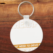 I DON'T NEED THERAPY Ford Mustang 2007 Gt キーホルダー (正面)