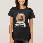 I Don't Need Therapy I Just Need My Moray Eel Tシャツ (正面)