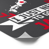 I Don't Need Therapy I Just Need To Go To Japan  ポスター (角)