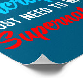 I Don't Need Therapy I Just Need To Watch Supernat ポスター (角)