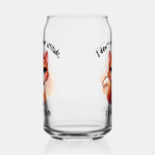 I Don't Need Your Attitude Funny Cat Lover Gift  ガラス缶 (左)