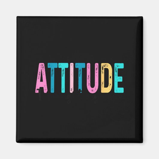 I Don't Need Your Attitude I Brought My Own, Funny マグネット (正面)