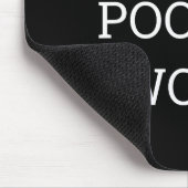 I Don't Op At Work Funny Casual Friday マウスパッド (コーナー)