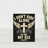 I Don't Ride Alone He Has My Six (on Back)  カード (正面)