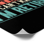 I Don't Want I Don't Have To You Can't Make Me I'm ポスター (角)