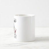 i don't want to be in the loop or out of the loop. コーヒーマグカップ (中央)