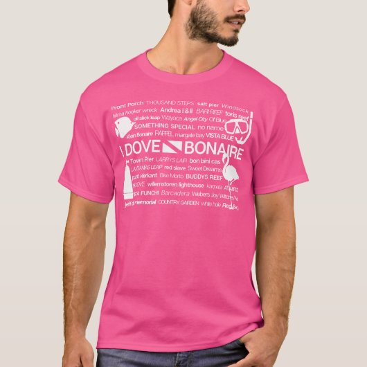 I Doveボネアスクーバダイビング Tシャツ (正面)