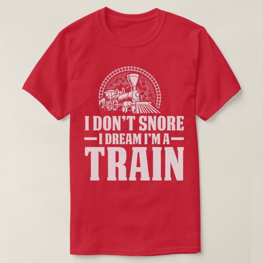 I Dox27tスノアドリーム鉄道機関車1 Tシャツ (デザイン正面)