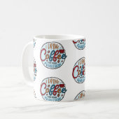 I Drink Coffee For Protection コーヒーマグカップ (正面左)