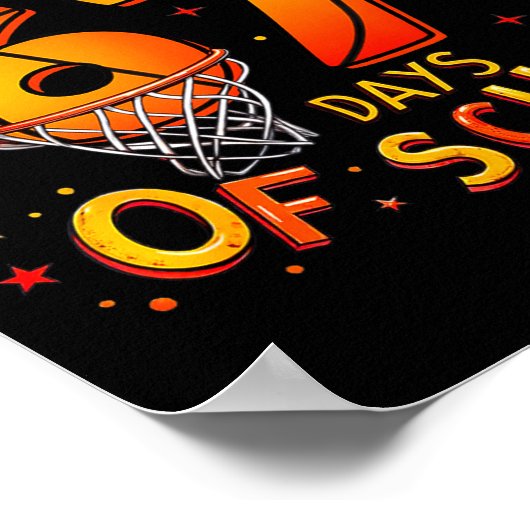 I Dunked 67 Days Of School Basketball Boys Kids  ポスター (角)