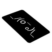 I Dunno LOL o\(°_o)/ Emoticon 日本の Kaomoji マグネット (右側)