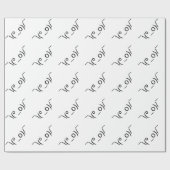 I Dunno LOL o\(°_o)/ Emoticon 日本の Kaomoji ラッピングペーパー (フラット)