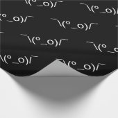 I Dunno LOL o\(°_o)/ Emoticon 日本の Kaomoji ラッピングペーパー (角)