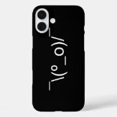 I Dunno LOL o\(°_o)/ Emoticon 日本の Kaomoji Case-Mate iPhoneケース (裏面)