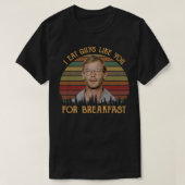 I Eat Guys Like You Horror Breakfast Quote Tee Tシャツ (デザイン正面)