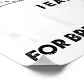 I Eat Hills For Breakfast Motivational Running Quo ポスター (角)