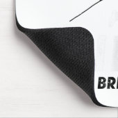 I Eat Hills For Breakfast Motivational Running Quo マウスパッド (コーナー)