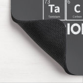 I Eat Tacos Periodically Chemistry Science Pun  マウスパッド (コーナー)