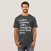 I Enjoy Romc Walkshroughhe Comic Book Store Comics Tシャツ (正面フル)