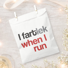I FARTlek when I © – ラ走ンナの優れたおもしろいバッグ フェイバーバッグ
