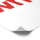 I FARTlek when I © - 走 FARTlekおもしろい ポスター (角)