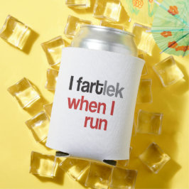 I FARTlek when I © - FARTlek走ランナーギフトおもしろい(FARTlek) 缶クーラー