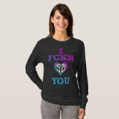 I Fckn PugあなたクラシックのTシャツ365 Tシャツ (正面フル)