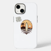 i feel free when i surf  Case-Mate iPhoneケース (裏面)