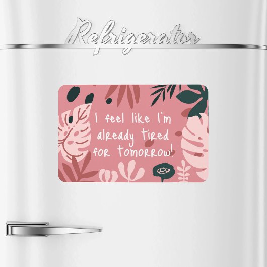 I Feel Like Flexible Photo Magnet マグネット