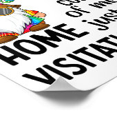 I Feel Like Work Got Custody Of Me Home Just Got V ポスター (角)