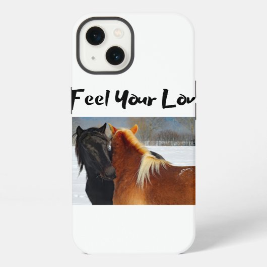 I Feel Your Love - iPhoneケース (裏面)