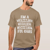 I Fi Cars Car mechanic workshop Tシャツ (正面)