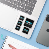 I Finally やめ - ストップ喫煙報酬 シール (ノートパソコンとiPhone)