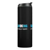 I Finally やめ - ストップ喫煙報酬 タンブラー (回転左)