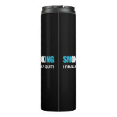 I Finally やめ - ストップ喫煙報酬 タンブラー (裏面)