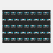 I Finally やめ - ストップ喫煙報酬 ラッピングペーパーシート (正面)