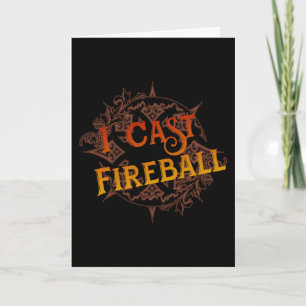 I Fireballをキャスト カード