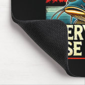 I Fish For Catfish Everything Else Is Byit Catfish マウスパッド (コーナー)