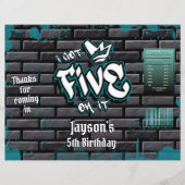 I Five 得 on itチップバッグラッパー (正面)