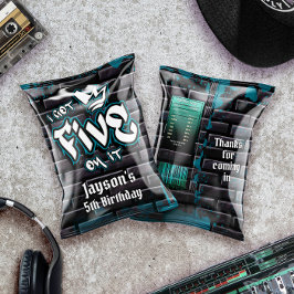 I Five 得 on itチップバッグラッパー