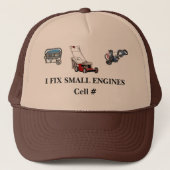 I Fix Small Engines キャップ (正面)