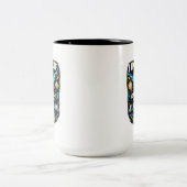 I Fix Stuff You Can’t See - Funny Electrician ツートーンマグカップ (中央)