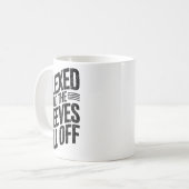 I Flexed And The Sleeves Fell Off Gym Humor Workou コーヒーマグカップ (正面左)